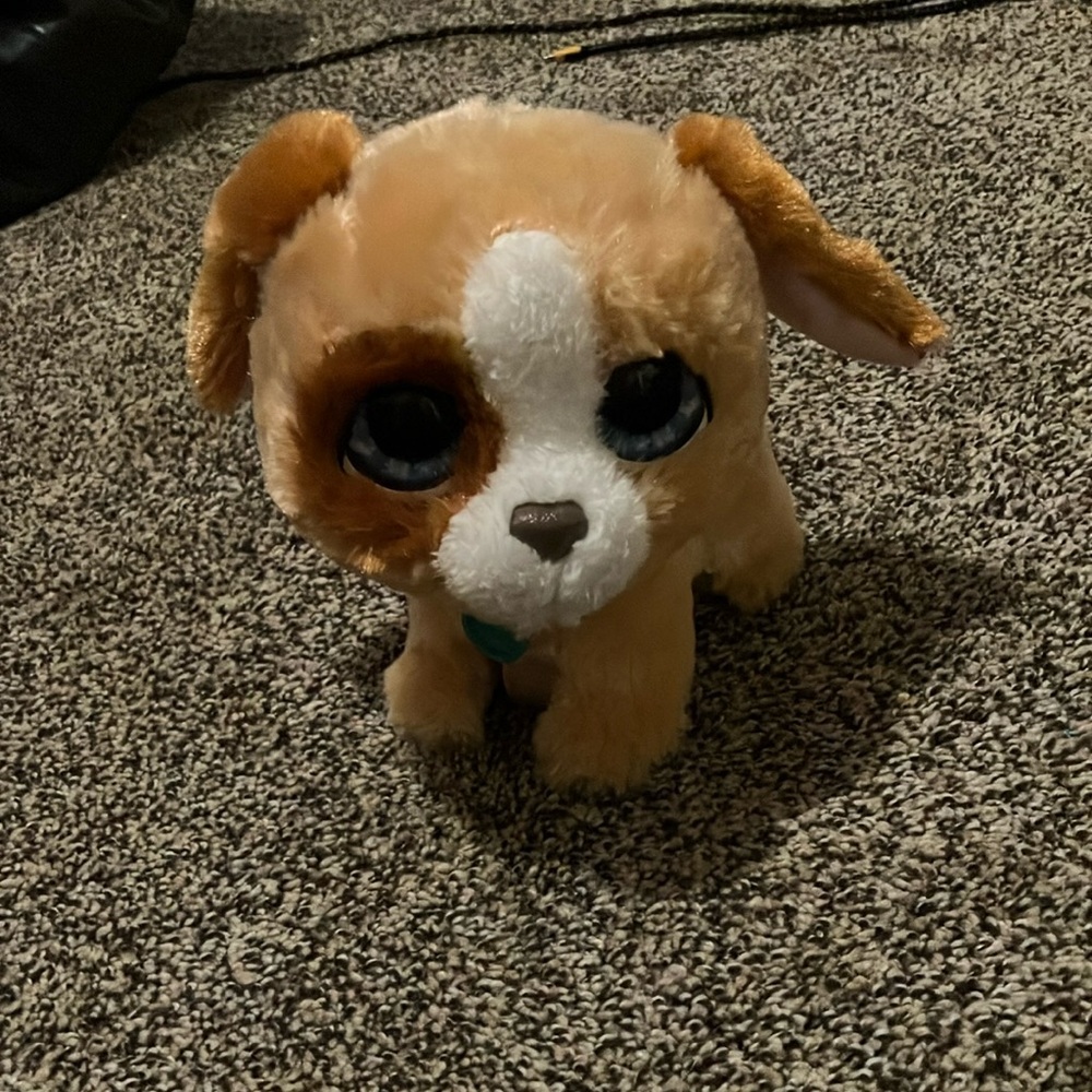 Fur Real Walk a Lots Brown Puppy Plush